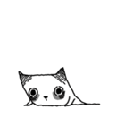 Paper cat Animated, kari (kor)（個別スタンプ：18）