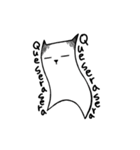 Paper cat Animated, kari（個別スタンプ：7）