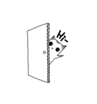Paper cat Animated, kari（個別スタンプ：10）