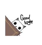 Paper cat Animated, kari（個別スタンプ：17）
