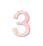 和柄数字（個別スタンプ：4）