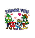 Kasipantarut Green Heart Family（個別スタンプ：4）