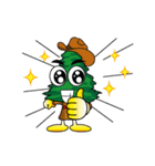 Kasipantarut Green Heart Family（個別スタンプ：38）