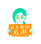 Poker-faced Girls（個別スタンプ：13）