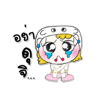 ^_^ ！ My name is Fadee. ！（個別スタンプ：2）