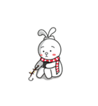 Mochi Bear ＆ Knot ear rabbit (Christmas)（個別スタンプ：32）