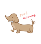 Dachshund Christmas（個別スタンプ：2）