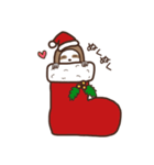 ナマケモノの気持ち【クリスマス＆お正月】（個別スタンプ：2）
