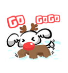 Like Koala's dog - HAHA [ Christmas ]（個別スタンプ：1）