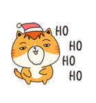 Merry Christmas-Father's cat（個別スタンプ：4）