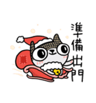 Old Lady's Christmas Chat（個別スタンプ：17）
