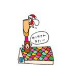 クリスマスタンプとオダミヨのぼやき（個別スタンプ：4）