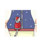 クリスマスしまねこスタンプ（個別スタンプ：5）