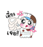 >>>My name is Soso. ^_^（個別スタンプ：9）