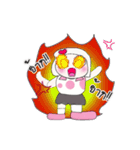 >>>My name is Chin.*_*（個別スタンプ：2）