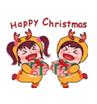 Merry Christmas (Mim and Mon family)（個別スタンプ：6）