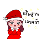 Merry Christmas (Mim and Mon family)（個別スタンプ：18）