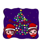 Merry Christmas (Mim and Mon family)（個別スタンプ：24）