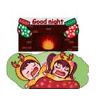 Merry Christmas (Mim and Mon family)（個別スタンプ：32）