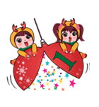 Merry Christmas (Mim and Mon family)（個別スタンプ：38）