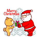 子犬のスタンプ クリスマスとお正月（個別スタンプ：11）