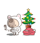 キグルミちゃん 冬/クリスマス/年末年始編（個別スタンプ：20）