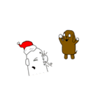 Christmas Stickers with Bunty and Spod（個別スタンプ：3）