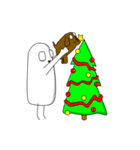 Christmas Stickers with Bunty and Spod（個別スタンプ：4）
