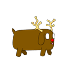 Christmas Stickers with Bunty and Spod（個別スタンプ：11）