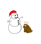 Christmas Stickers with Bunty and Spod（個別スタンプ：14）