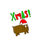 Christmas Stickers with Bunty and Spod（個別スタンプ：15）