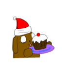 Christmas Stickers with Bunty and Spod（個別スタンプ：16）