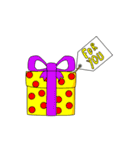 Christmas Stickers with Bunty and Spod（個別スタンプ：34）