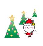 クリスマス☆花うさちゃん（個別スタンプ：7）