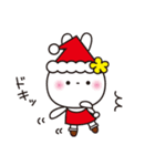 クリスマス☆花うさちゃん（個別スタンプ：28）