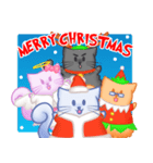 The Cloudy Cat - Christmas Edition（個別スタンプ：1）