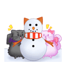 The Cloudy Cat - Christmas Edition（個別スタンプ：12）