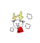 Rudolph who works only for Christmas（個別スタンプ：4）