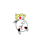 Rudolph who works only for Christmas（個別スタンプ：7）