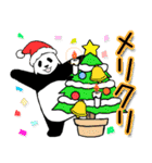 やる気のないパンダ（クリスマス＆正月）（個別スタンプ：3）