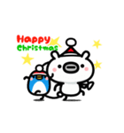 シロクマくんのクリスマス＆年末年始（個別スタンプ：7）