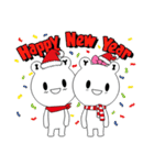 IYouBear 3 X'mas ＆ Happy New Year (JP)（個別スタンプ：2）
