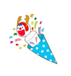 ICAN Merry Xmas ＆ HNY 2018（個別スタンプ：16）