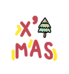 Merry X' Mas and Happy New Year（個別スタンプ：11）