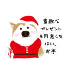 かわいい柴犬のクリスマス（個別スタンプ：13）