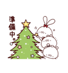 もっちりうさぎ4（クリスマス）（個別スタンプ：12）