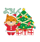 柴犬「ムサシ」16 クリスマス（個別スタンプ：6）