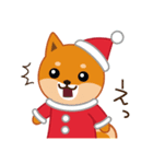 柴犬「ムサシ」16 クリスマス（個別スタンプ：18）