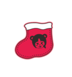 Bear Cute Sister-Merry Christmas（個別スタンプ：15）