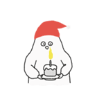 Modern Day Blanket Ghost's Christmas（個別スタンプ：3）